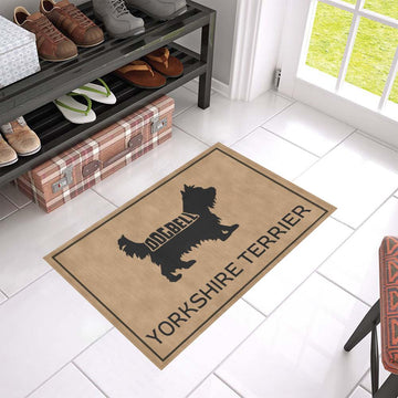 Yorkshire Terrier Dogbell Doormat