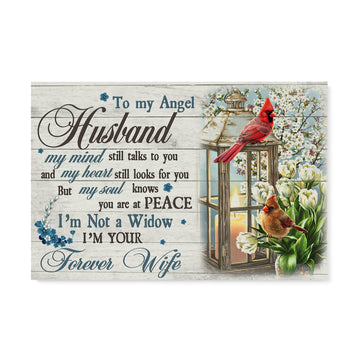 Cardinal Forever Wife Matte Canvas (1.25