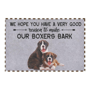 Boxer Good Reason doormat