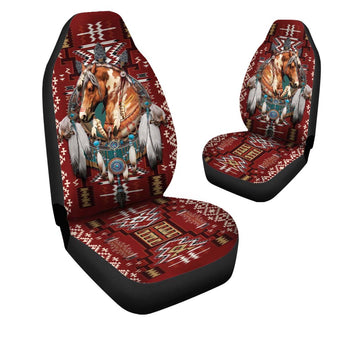Horse Native American Pattern - Car Seat Covers