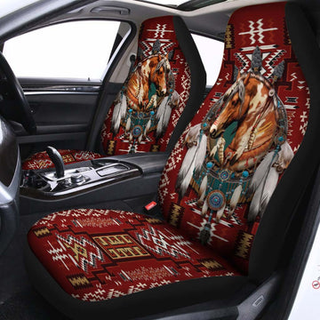 Horse Native American Pattern - Car Seat Covers