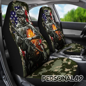 U.S. Soldier Car Seat Covers