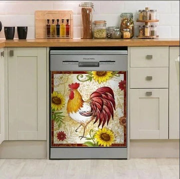 Chicken Sunflower Kitchen - Dish Washer Cover