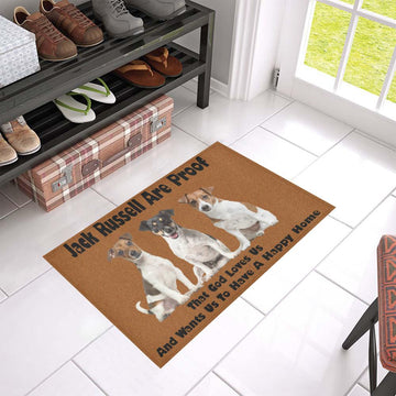 Jack Russell Are Proof Doormat