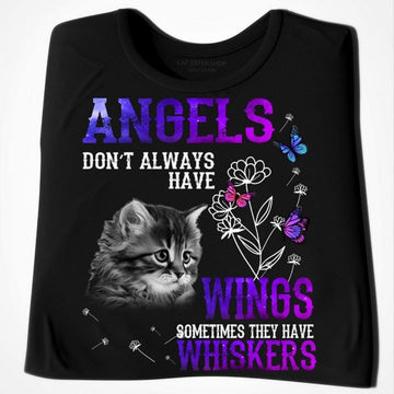 Cat Angels T-Shirt S M L XL 2XL 3XL 4XL 5XL