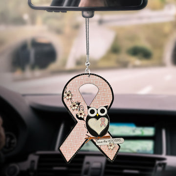 Breast Cancer FY191 NTQ251197 KVH Car Hanging Ornament