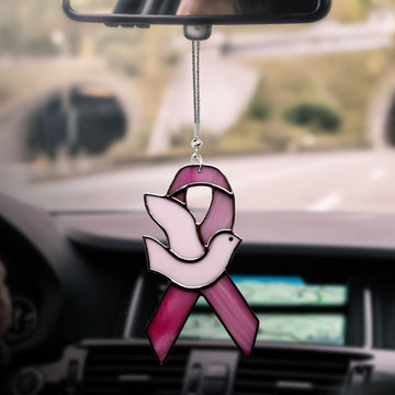 Breast Cancer FY168 NTQ251197 KVH Car Hanging Ornament