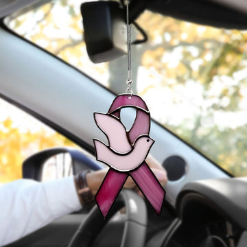 Breast Cancer FY168 NTQ251197 KVH Car Hanging Ornament