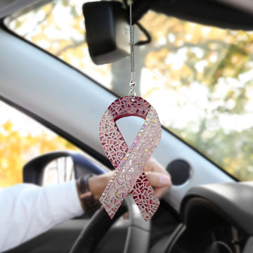 Breast Cancer FY163 NTQ251197 KVH Car Hanging Ornament