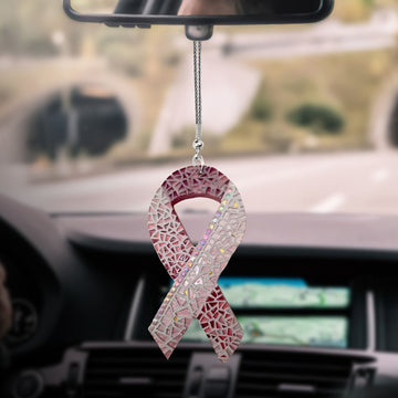 Breast Cancer FY163 NTQ251197 KVH Car Hanging Ornament