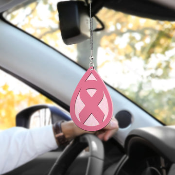 Breast Cancer Droplets JY75 NTQ251197 DHL Car Hanging Ornament