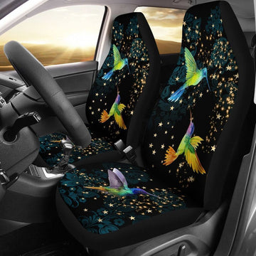 HUMMINGBIRD STAR SEAT COVER
