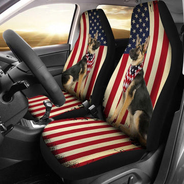SHEPHERD USA FLAG CAR SEAT COVERS