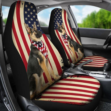 SHEPHERD USA FLAG CAR SEAT COVERS