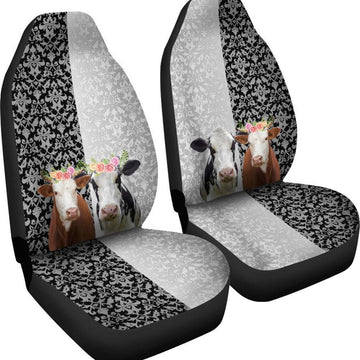 COWS CLASSIC PATTERNS CAR SEAT COVERS