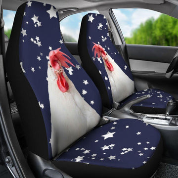 CHICKEN STARS SEAT COVERS