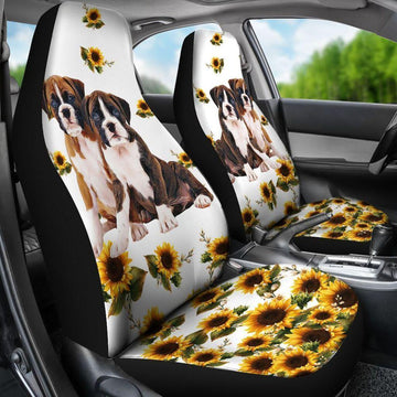 BOXER SUNFLOWER SEAT COVERS