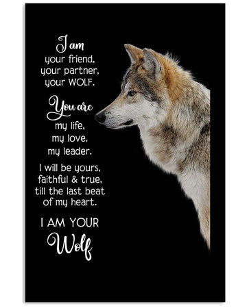 Im Your Friend Your Partner Your Wolf  poster