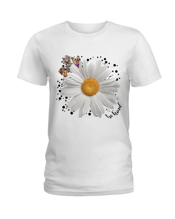 Yorkie Yorkshire Terrier Be Kind white t-shirt