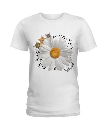 Cat Be Kind white t-shirt