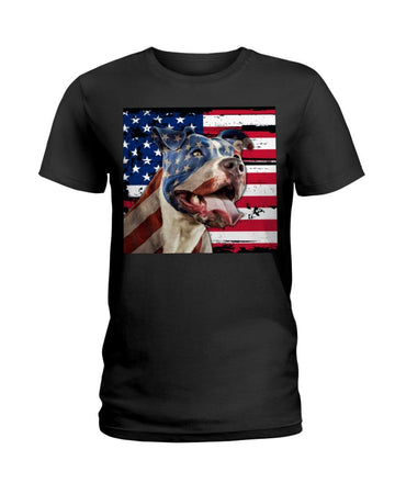 Pitbull America Hero Black T-Shirt