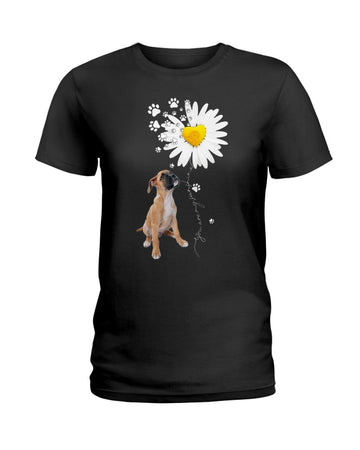 Boxer daisy my sunshine Black T-Shirt
