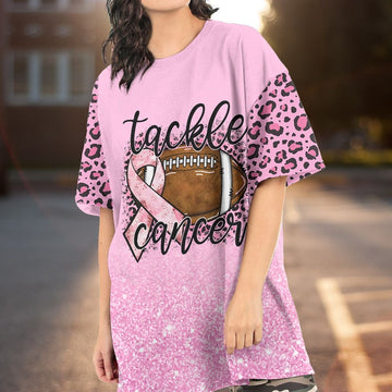 Football Tackle Mom wear Pink 3D All-over Print
