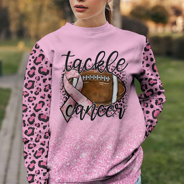 Football Tackle Mom wear Pink 3D All-over Print