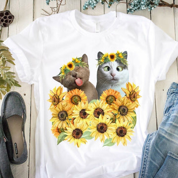 Cat charming Silly Cat T-shirt S M L XL 2XL 3XL 4XL 5XL