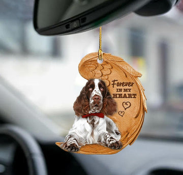 English Springer Spaniel forever in my heart - Two Sided Ornament