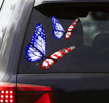 Butterfly proud butterfly lovers decal