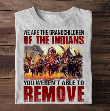 We are the grandchildren of the Indians you weren't able to remove - Standard T-shirt