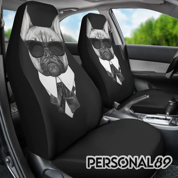 French Bulldog Mafia  Car Seat Covers