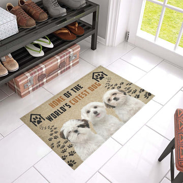 Shih Tzu Home of Cutest Dog Doormat