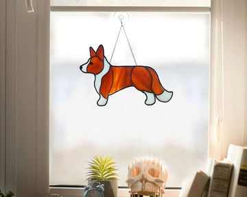 CORGI Dog Window Decor Ornament 04