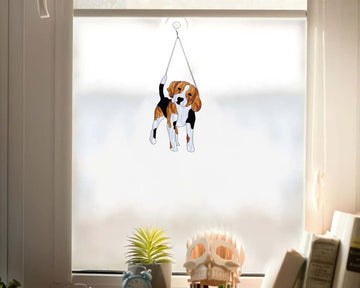 BEAGLE Dog Window Decor Ornament 12