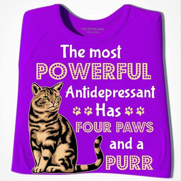 Cat - The most Antidepressant Standard T-shirt