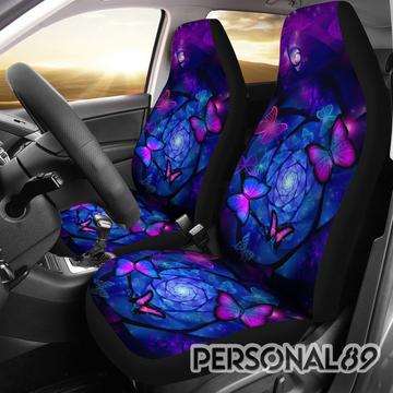 Butterfly Mystery Night Car Seat Covers