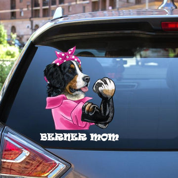 Bernese Mountain Dog strong mom Bernese Mountain Dog lovers  decal
