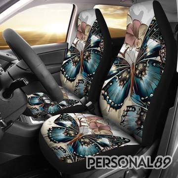 Butterfly Art Car Seat Covers