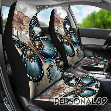 Butterfly Art Car Seat Covers