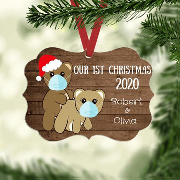 Our First Christmas 2020 Funny Christmas Ornament