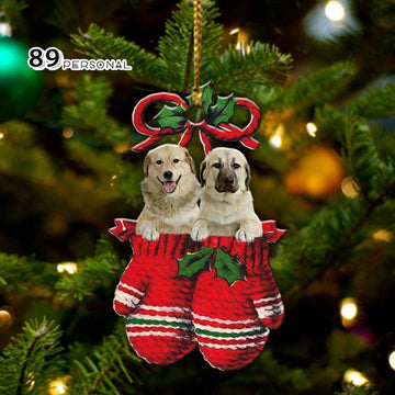 Anatolian Shepherd Inside your gloves Christmas Holiday - One Sided Ornament