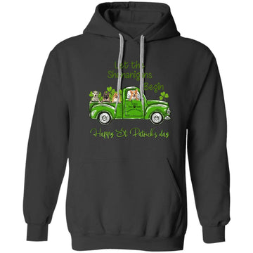 Dog Lovers Happy St Patrick's Day Personalized Hoodie