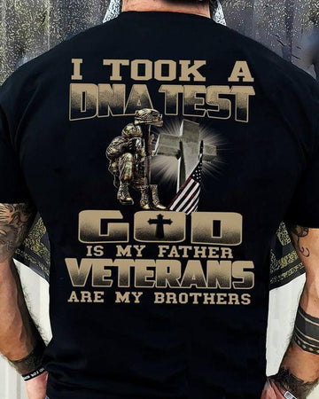 God is my Father Veterans are my Brothers Standard T-shirt