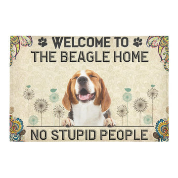 Beagle Welcome Home doormat