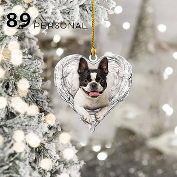 Boston The most beautiful angel - Shaped one sides ornament