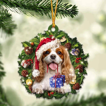Cavalier King and Christmas gift for her gift for him gift for Cavalier King lover ornament