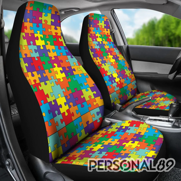 Autism Awareness Merchandise Universal Car Seat Covers