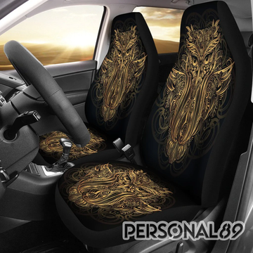 Golden Owl Car Seat Covers